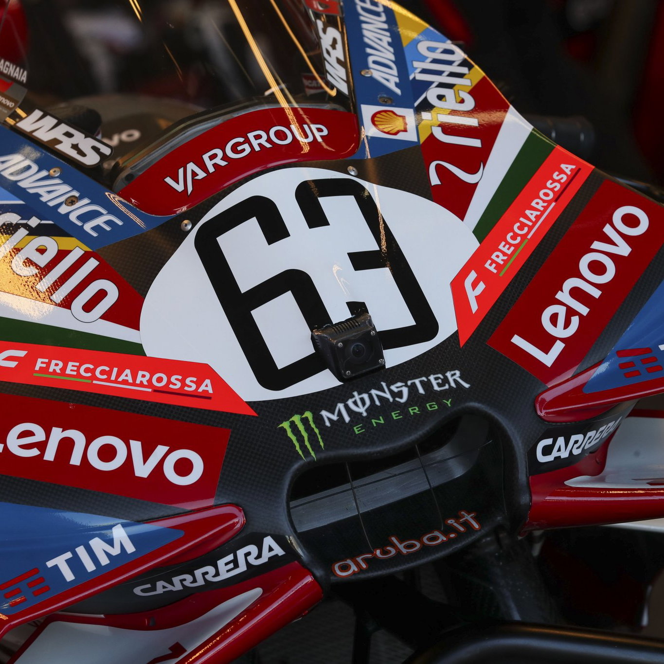 2026 Factory Lenovo Ducati bike.