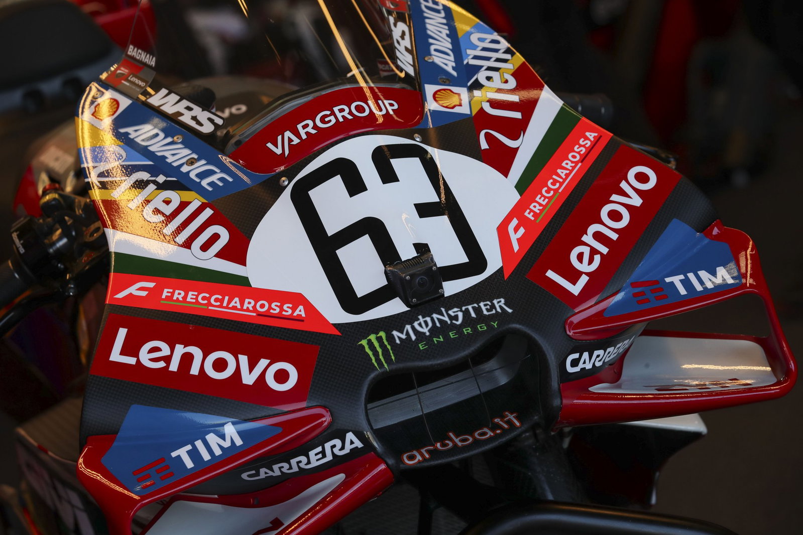 2026 Factory Lenovo Ducati bike.