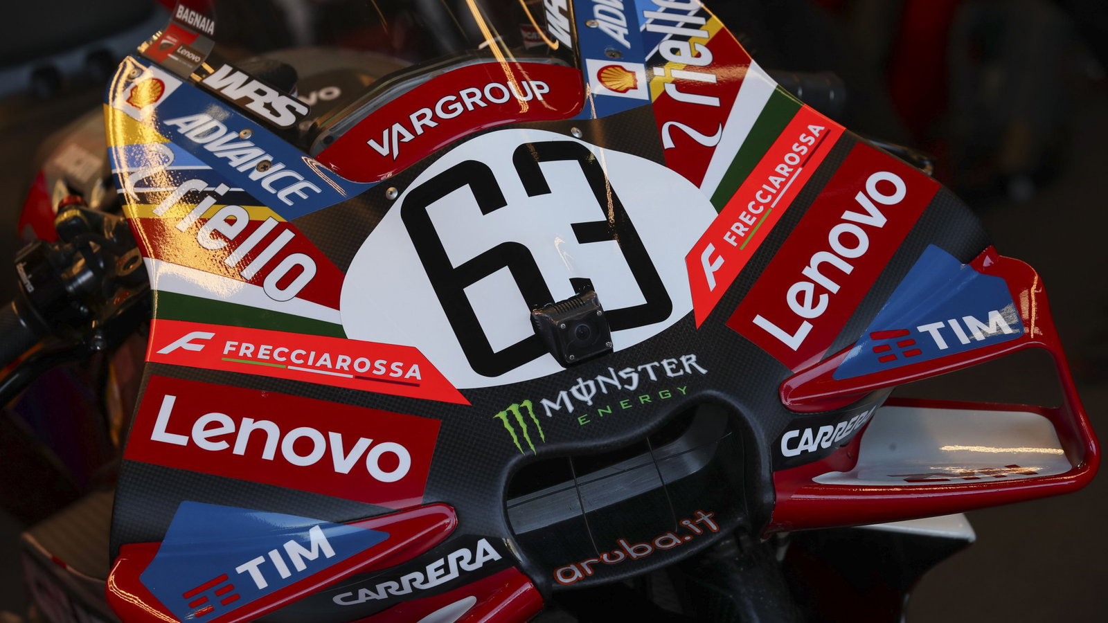 2026 Factory Lenovo Ducati bike.