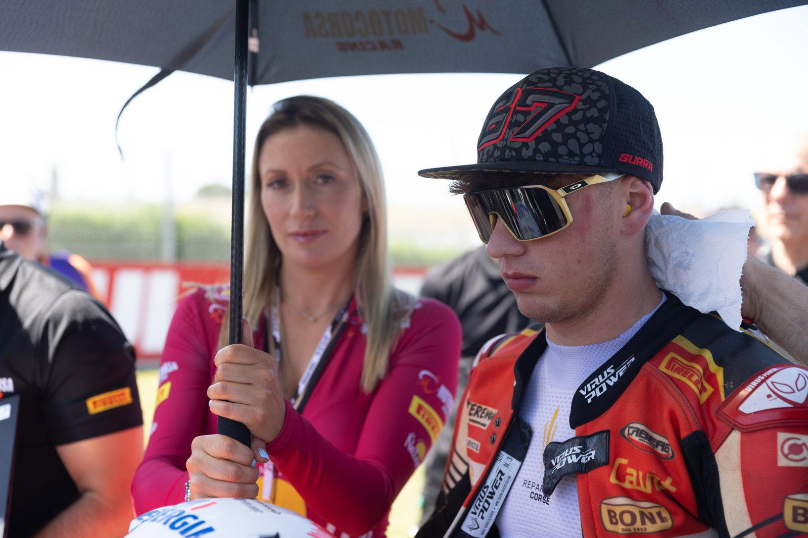 Alberto Surra, 2026 Emilia-Romagna WorldSBK, grid. Credit: Gold and Goose.
