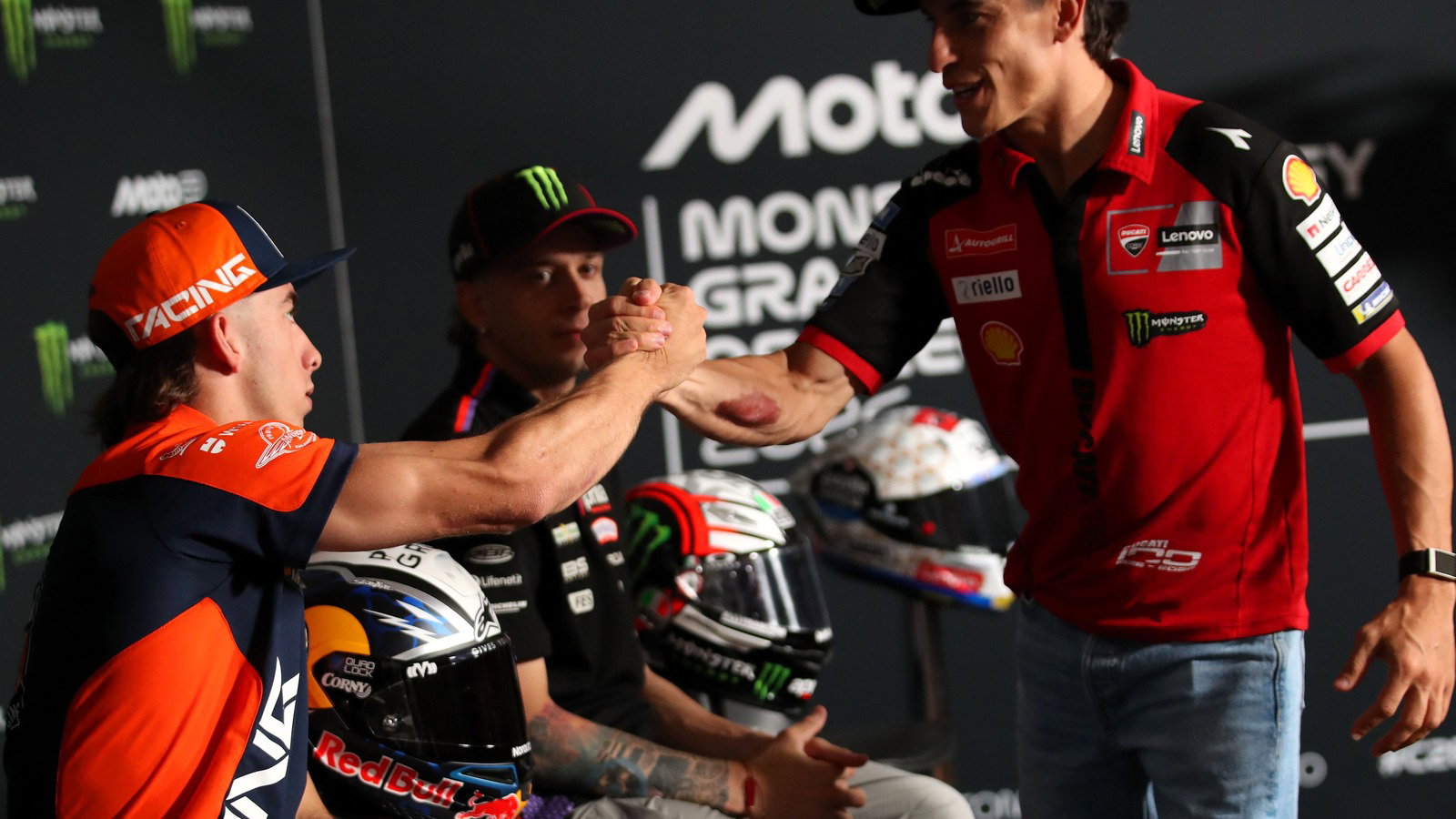 Pedro Acosta, Marc Marquez, 2026 Assen MotoGP.