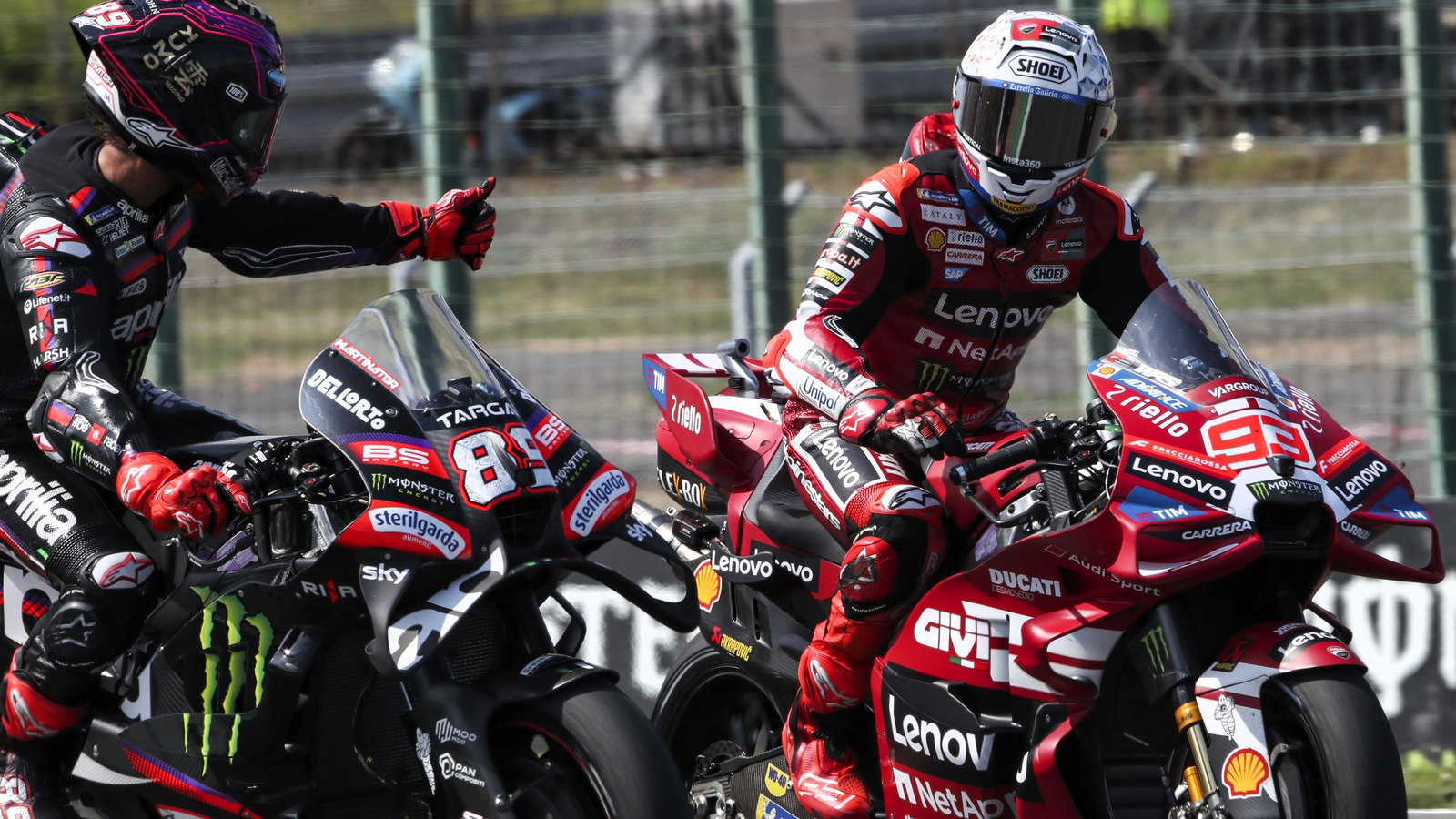 Jorge Martin, Marc Marquez, MotoGP 2026. 