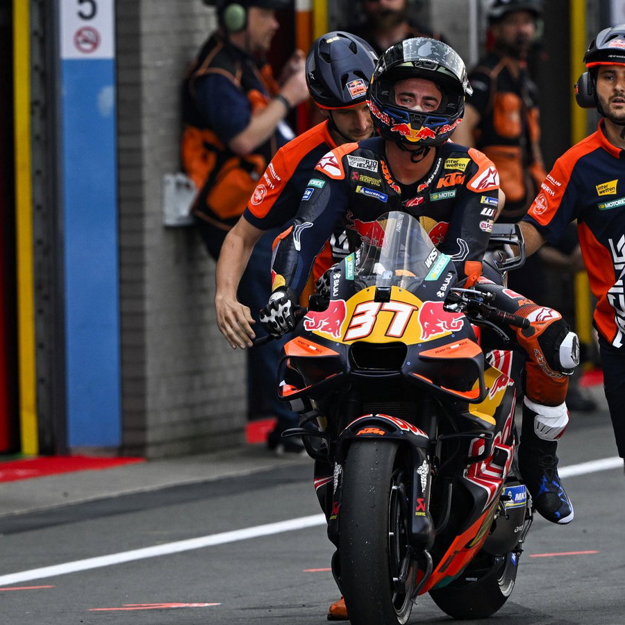 Pedro Acosta, engine issue, 2026 Dutch MotoGP.