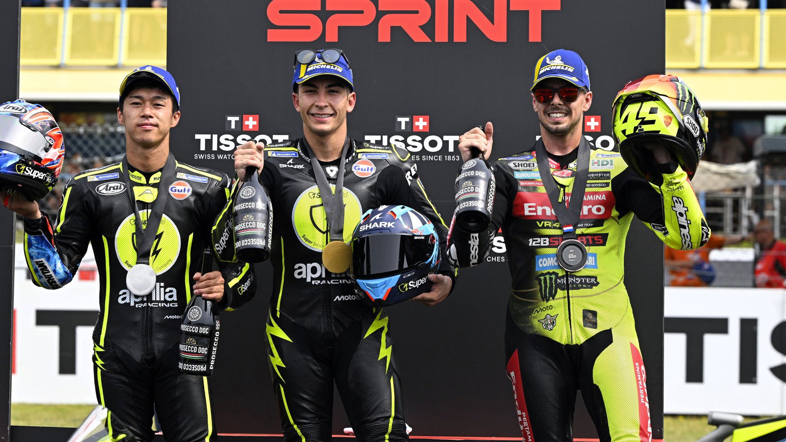 di Giannantonio took Ducati's only podium in the Sprint, 2026 Assen MotoGP.