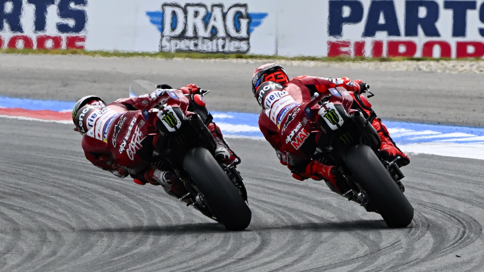 Marc Marquez, Pecco Bagnaia, 2026 Assen MotoGP.