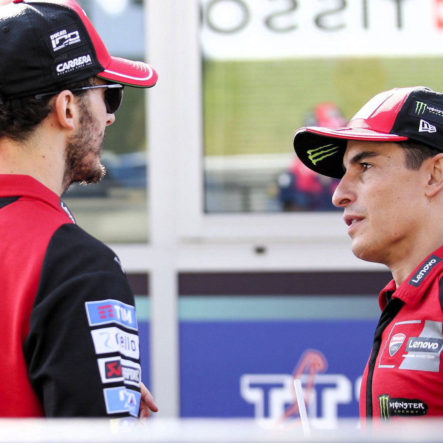 Marc Marquez, Pecco Bagnaia, 2026 Assen MotoGP.