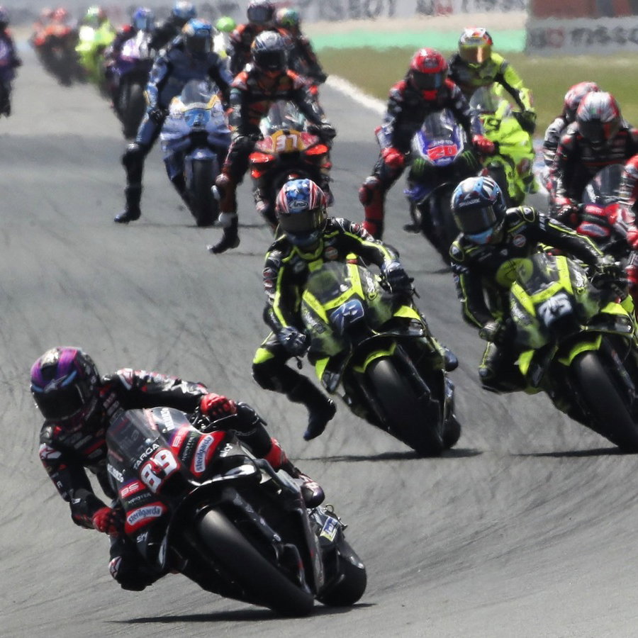 Jorge Martin, start, 2026 Dutch MotoGP.