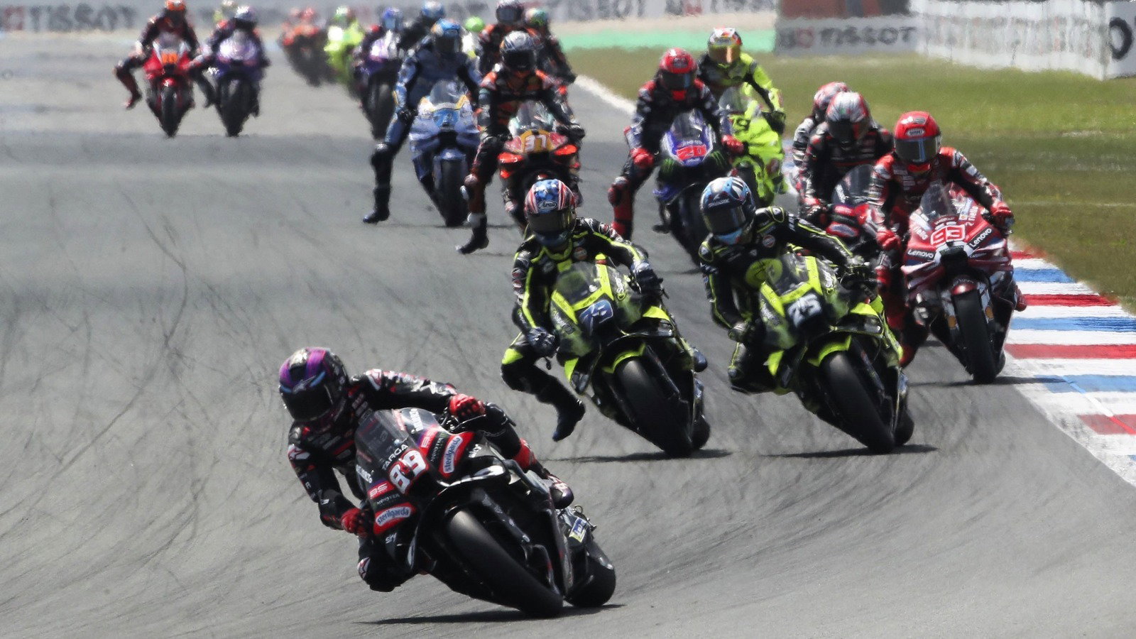 Jorge Martin, start, 2026 Dutch MotoGP.