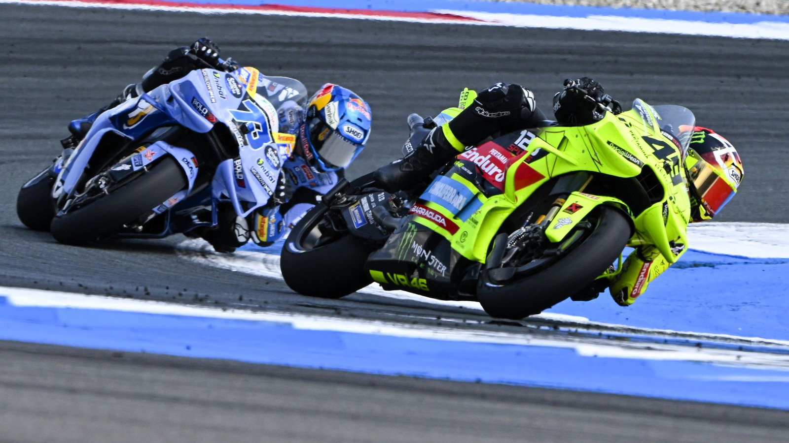 Alex Marquez chases di Giannantonio, 2026 Assen MotoGP.