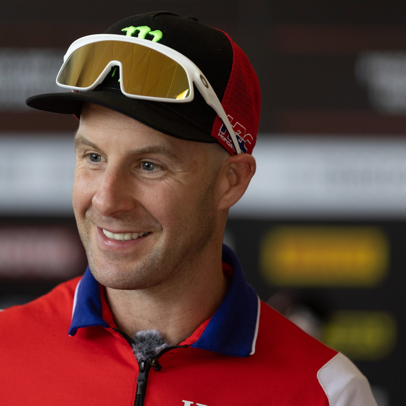 Jonathan Rea speaks to the media, 2026 UK WorldSBK. Credit: Gold and Goose.