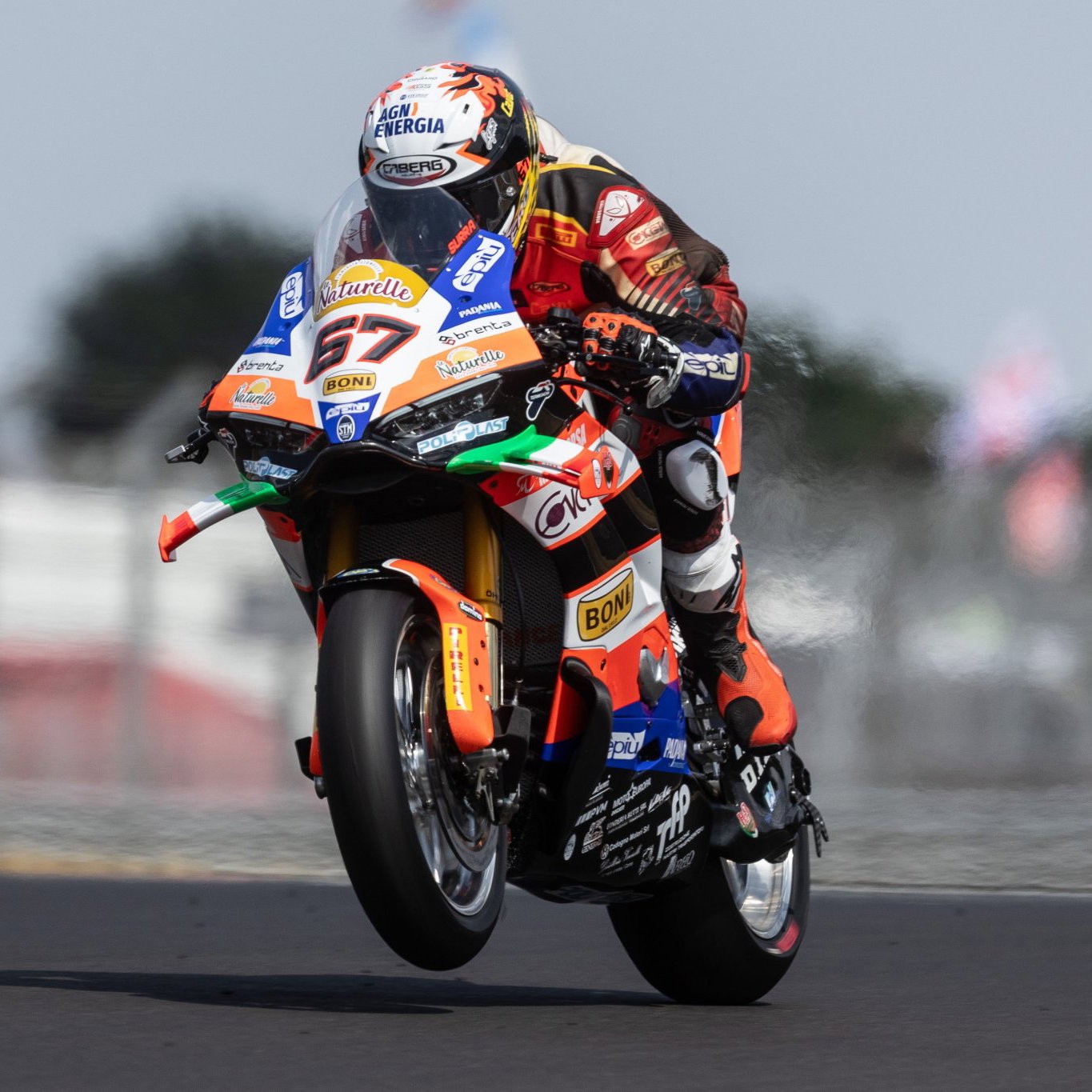 Alberto Surra, 2026 UK WorldSBK. Credit: Gold and Goose.
