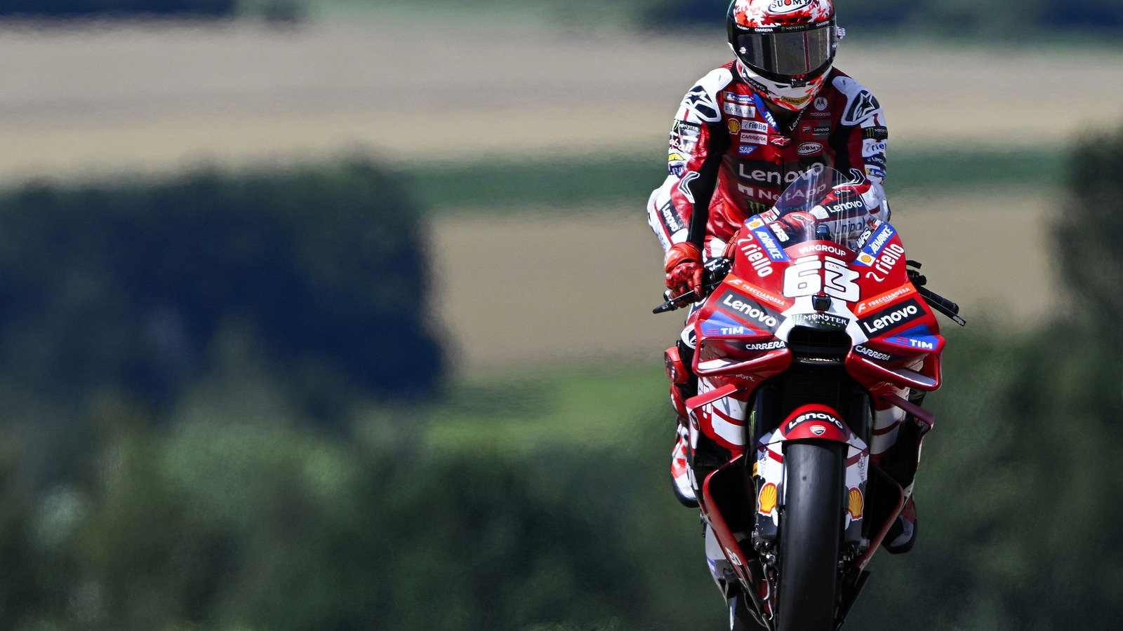 Pecco Bagnaia, Sachsenring MotoGP Sprint. 