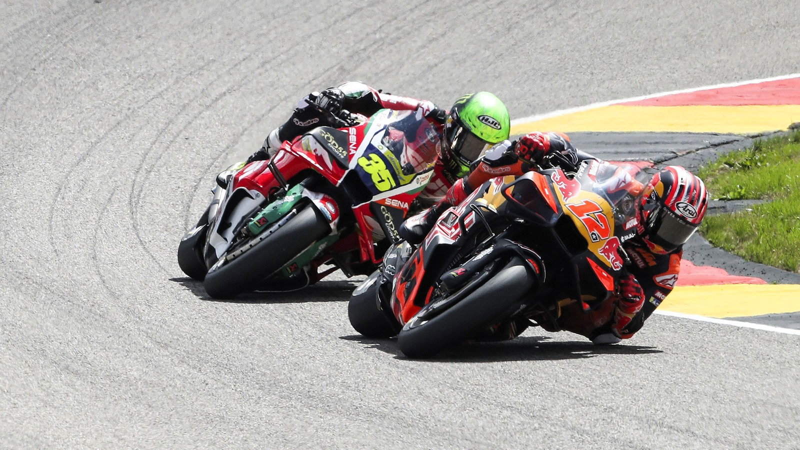 Maverick Vinales, Cal Crutchlow, 2026 Sachsenring MotoGP Sprint.