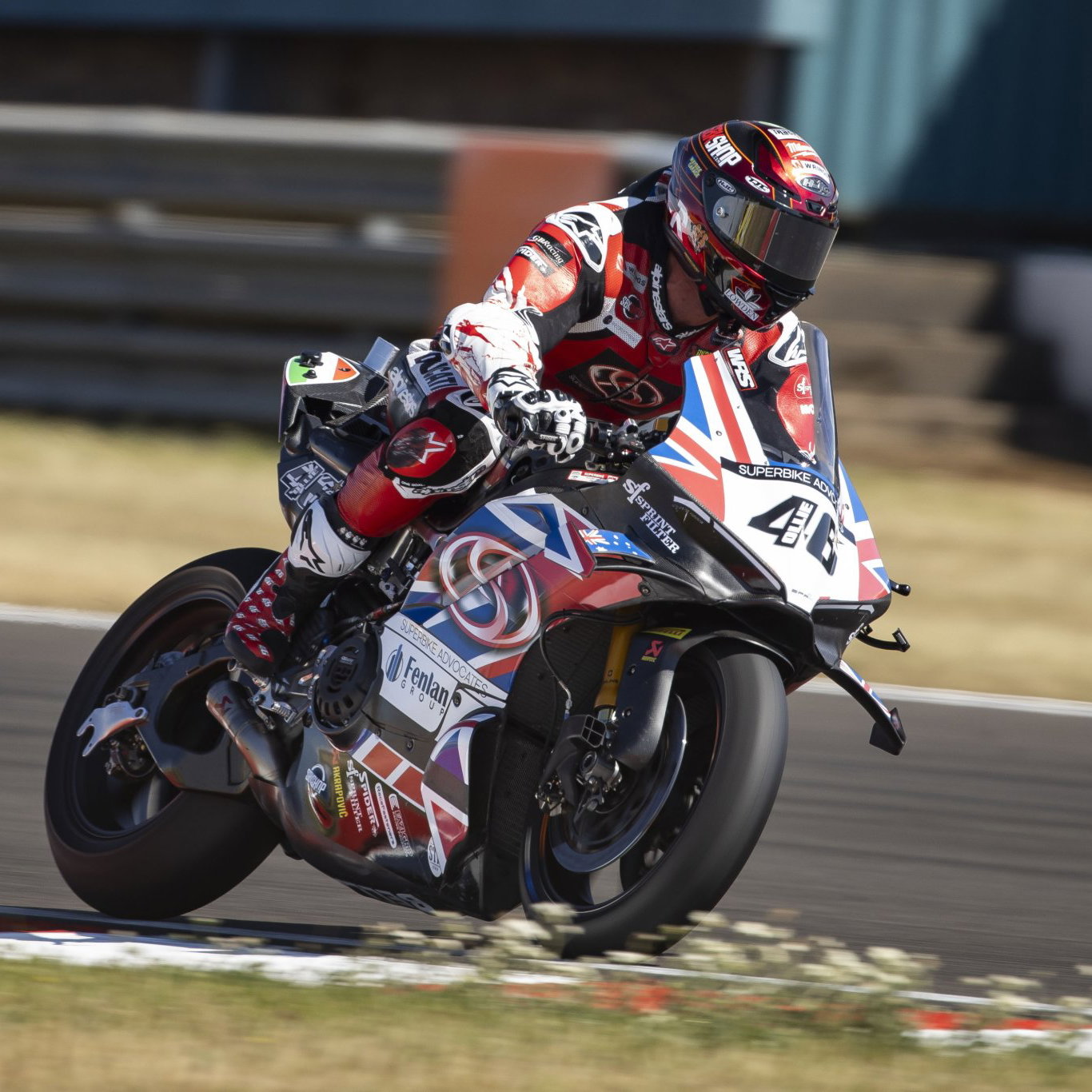 Tommy Bridewell, 2026 UK WorldSBK. Credit: Gold and Goose.