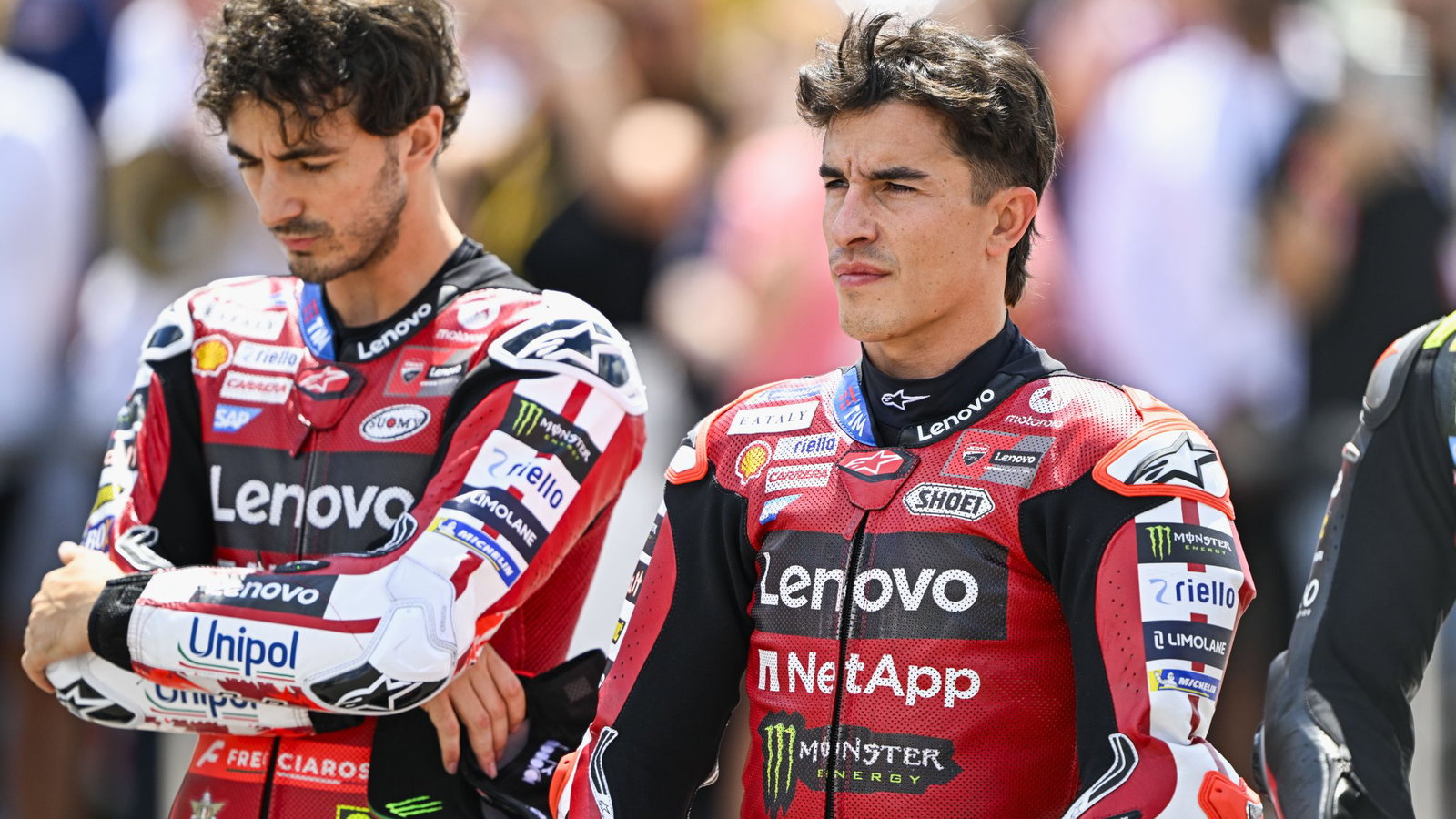 Pecco Bagnaia, Marc Marquez, 2026 Germany MotoGP