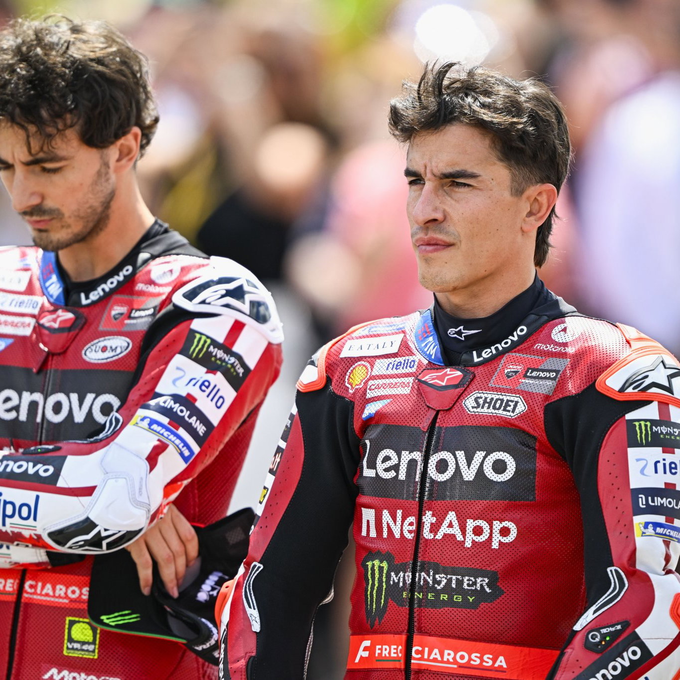 Pecco Bagnaia, Marc Marquez, 2026 Germany MotoGP