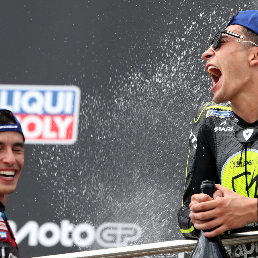 Raul Fernandez, Marc Marquez, 2026 Sachsenring MotoGP.