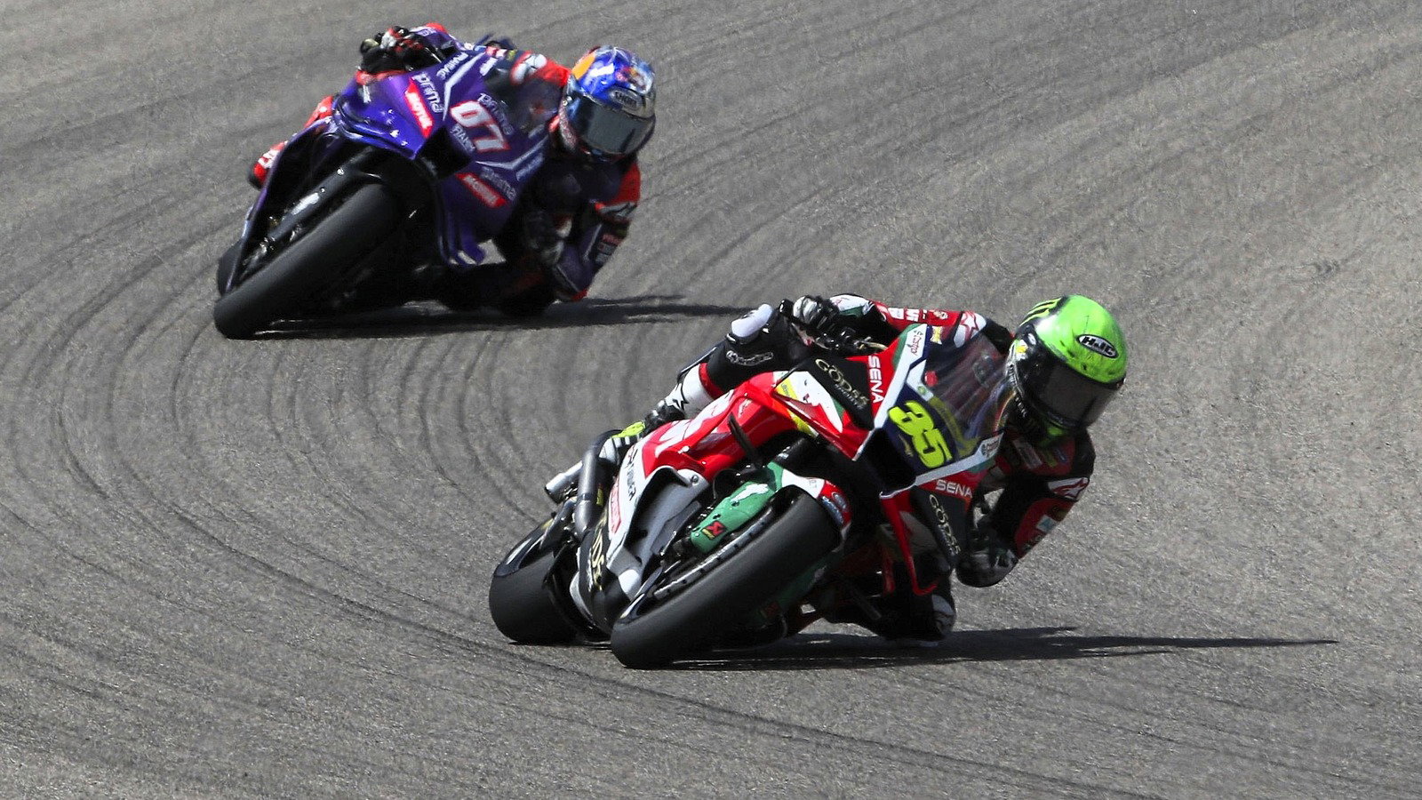 Cal Crutchlow, Toprak Razgatlioglu, 2026 Sachsenring MotoGP.