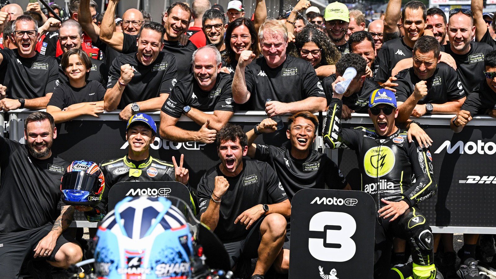 Ai Ogura, Raul Fernandez, Trackhouse, 2026 Sachsenring MotoGP. 