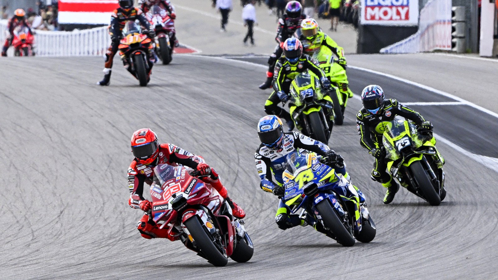 Marc Marquez, Alex Marquez, 2026 Sachsenring MotoGP.