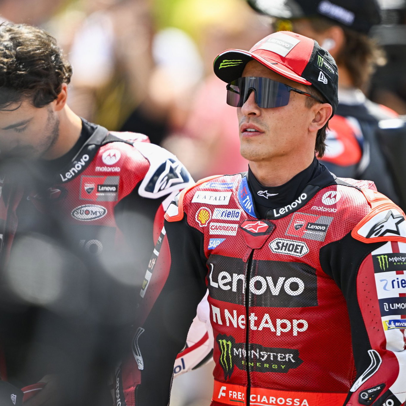 Marc Marquez, 2026 MotoGP German Grand Prix, pre-race ceremony. Credit: Gold and Goose.