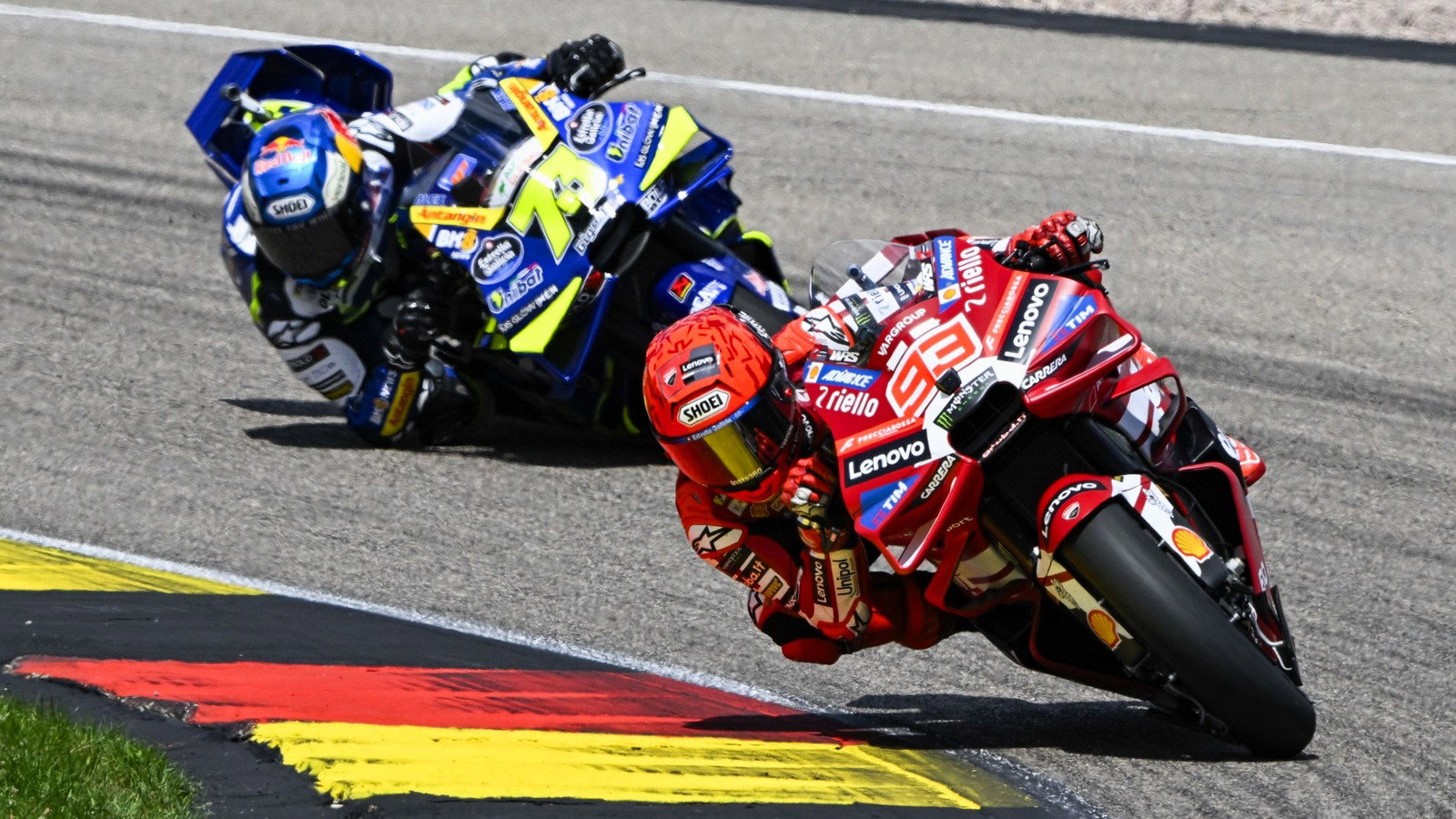 Marc Marquez, Alex Marquez, 2026 Sachsenring MotoGP.