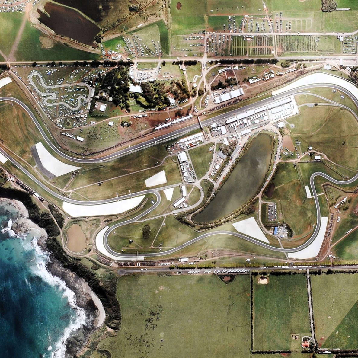 Phillip Island circuit.