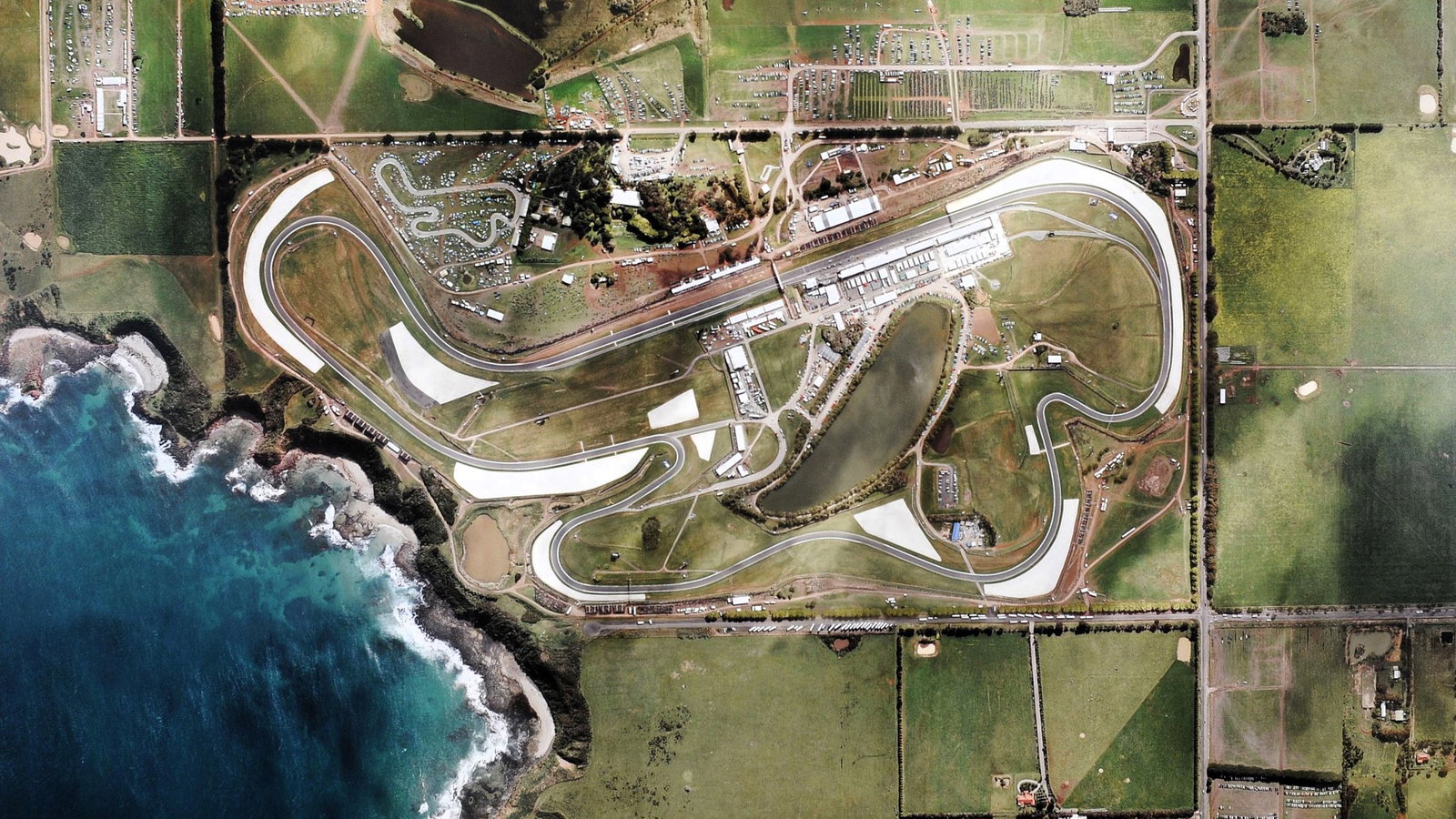 Phillip Island circuit.