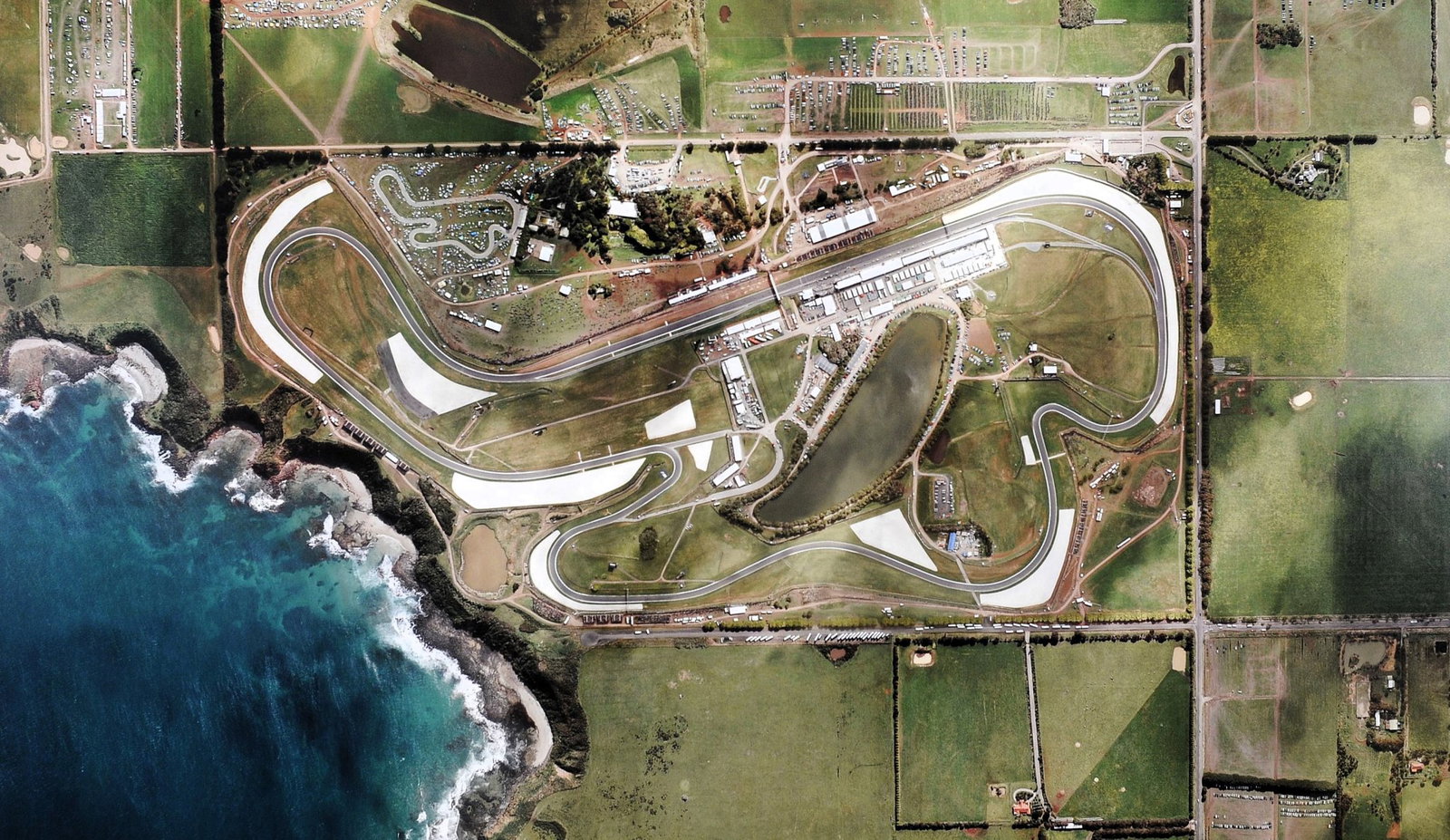 Phillip Island circuit.