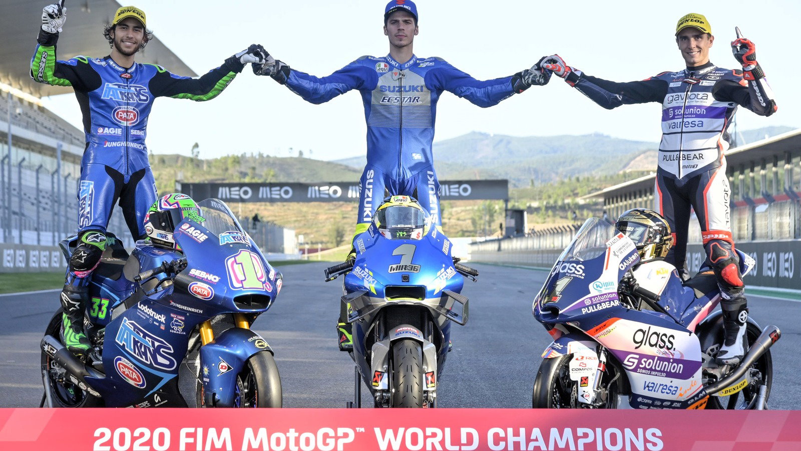 Joan Mir, 2020 MotoGP champion.