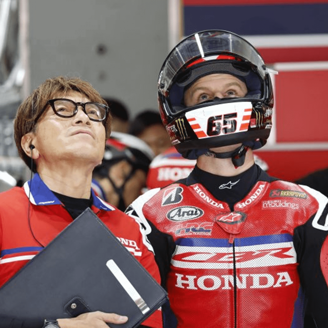Jonathan Rea, 2026 Suzuka 8 Hours Wednesday test, pit box. Credit: Honda Racing Corporation.