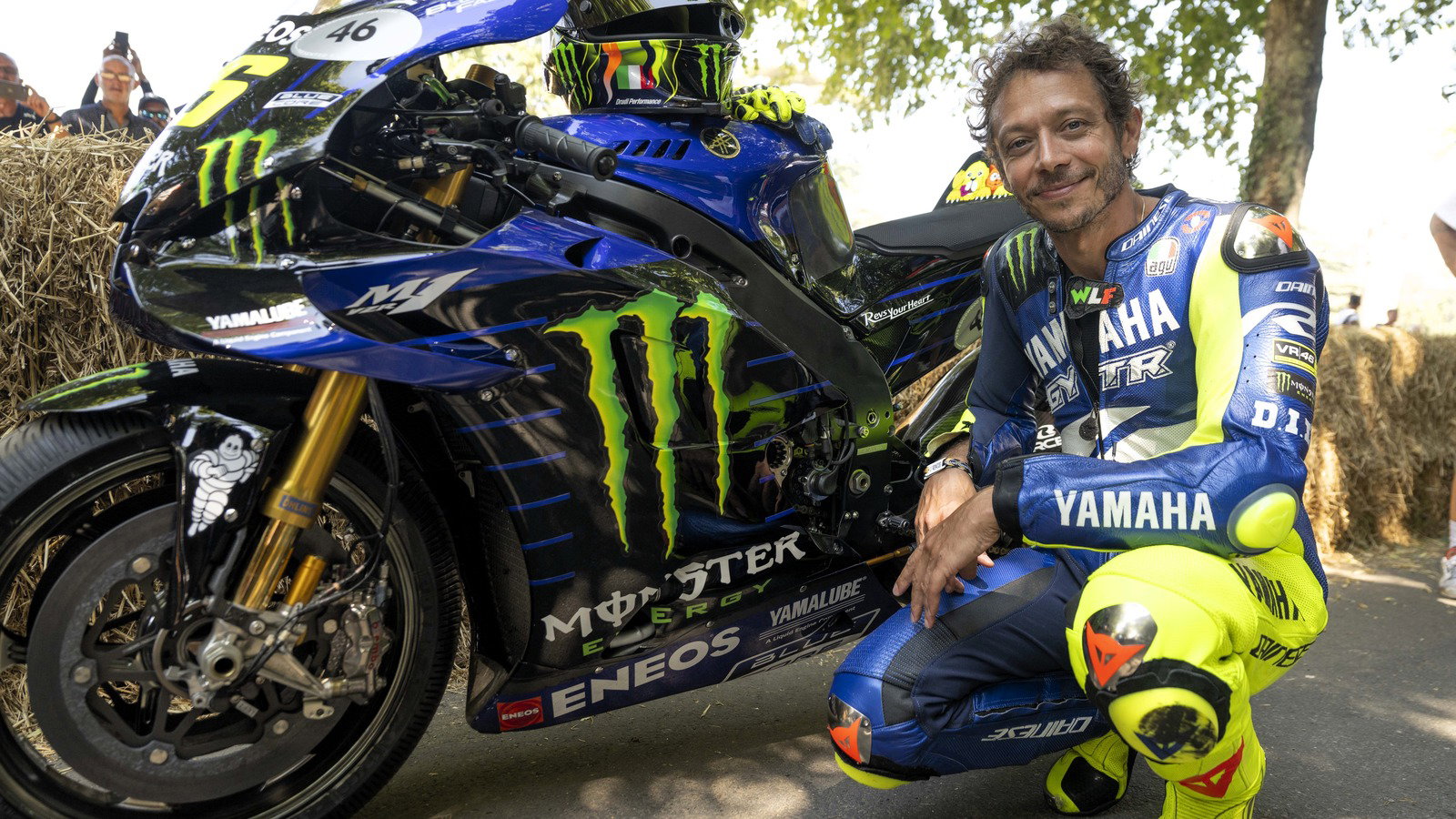 Valentino Rossi, 2026 Goodwood Festival of Speed.