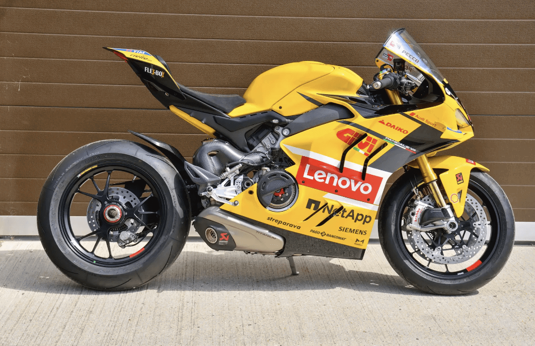 Pecco Bagnaia, Ducati MotoGP replica. Credit: Iconic Auctioneers.