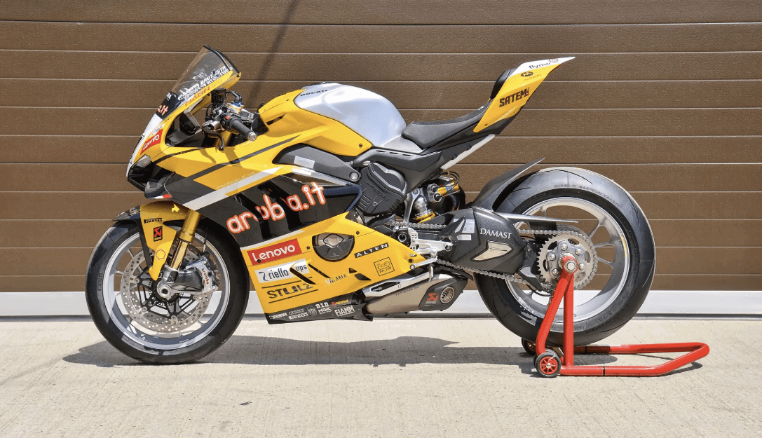 Alvaro Bautista, Ducati Panigale V4 S WorldSBK replica. Credit: Iconic Auctioneers.