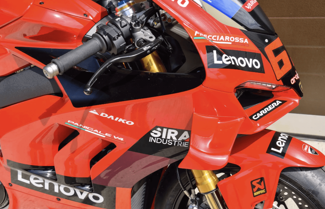 Pecco Bagnaia, Ducati MotoGP replica. Credit: Iconic Auctioneers.