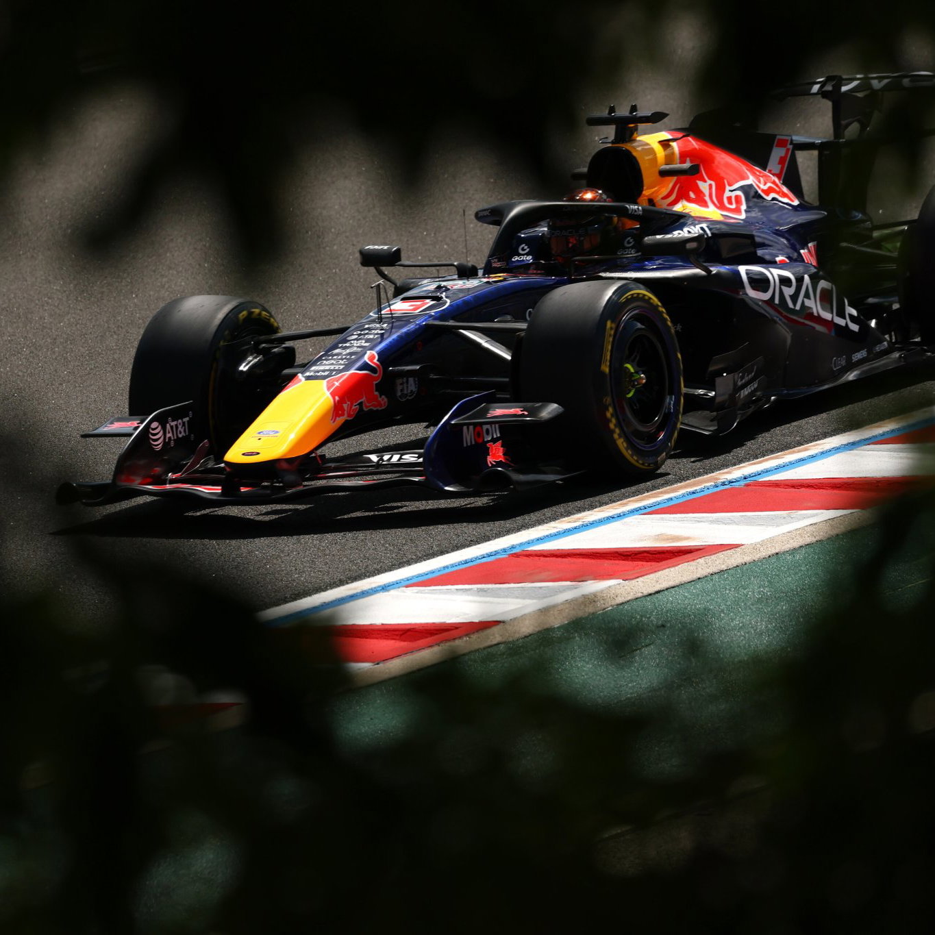 Verstappen was second-fastest in FP1