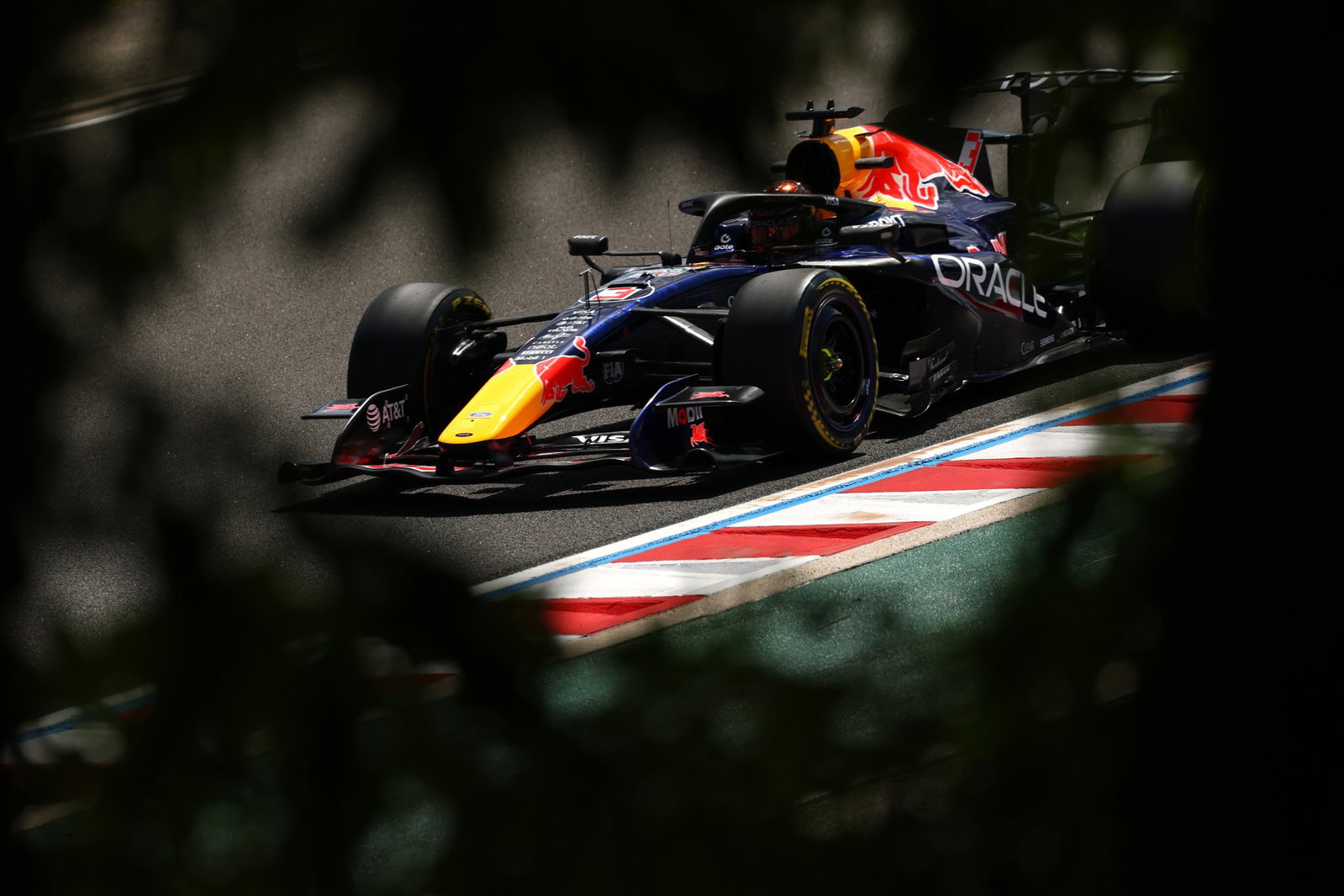 Verstappen was second-fastest in FP1
