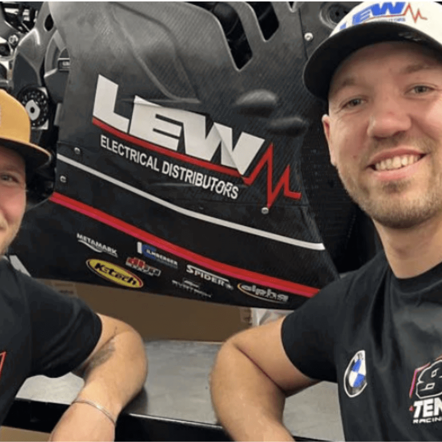 Davey Todd and Peter Hickman in 2025.