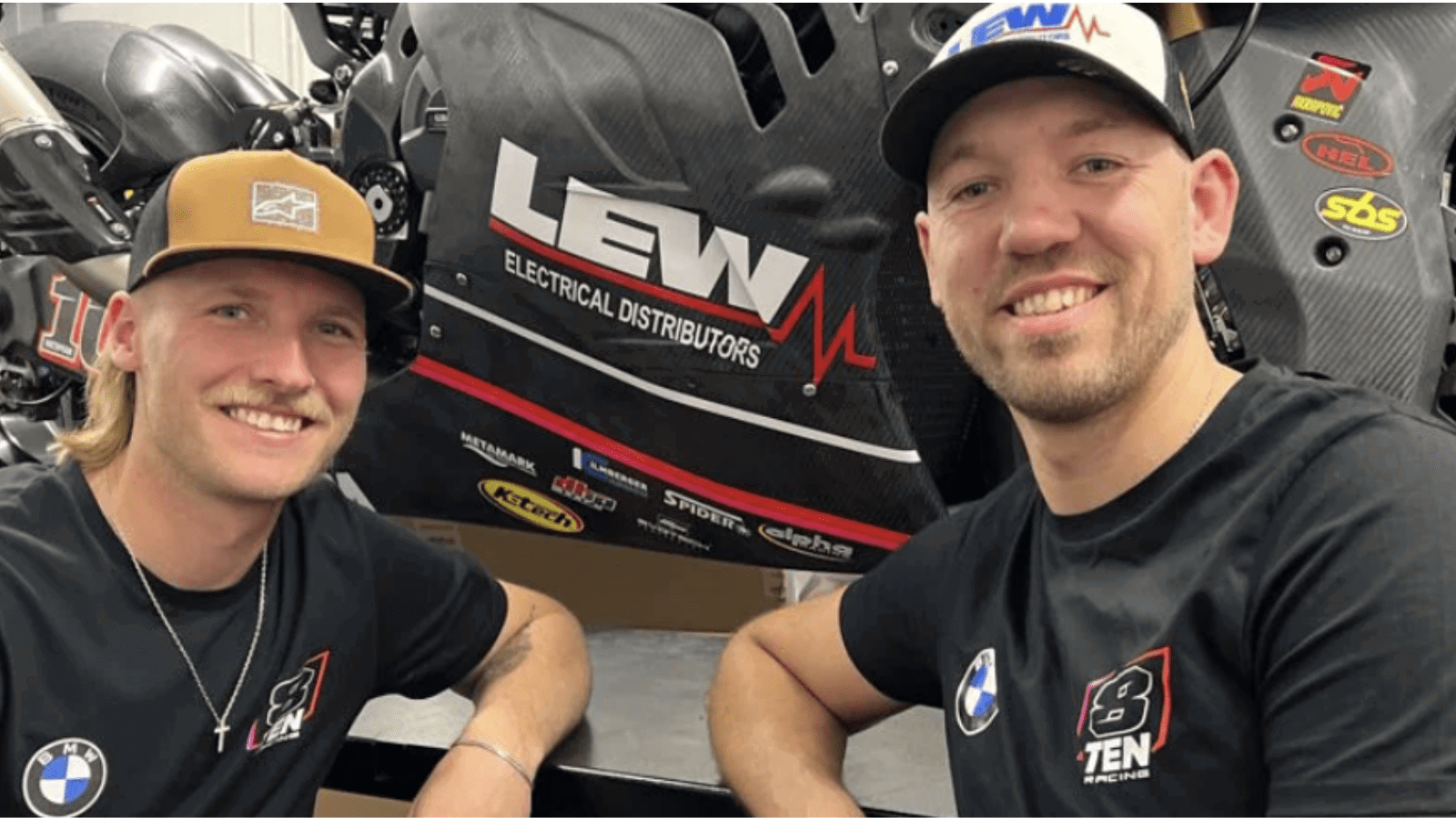 Davey Todd and Peter Hickman in 2025.
