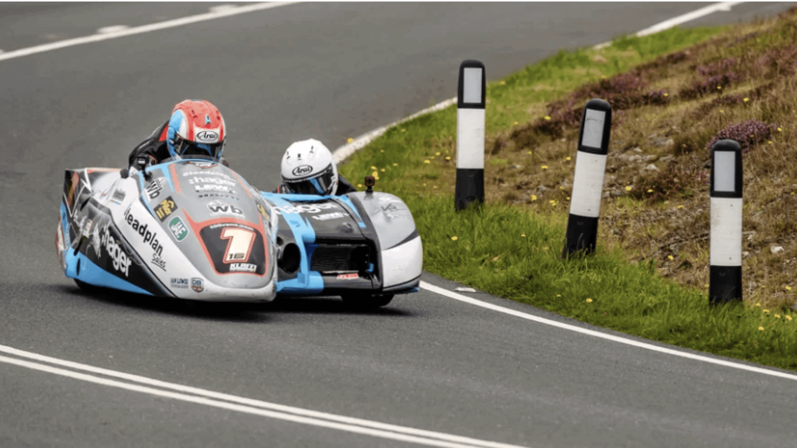Ben Birchall, Kevin Rousseau, 2023 Manx GP tyre test.