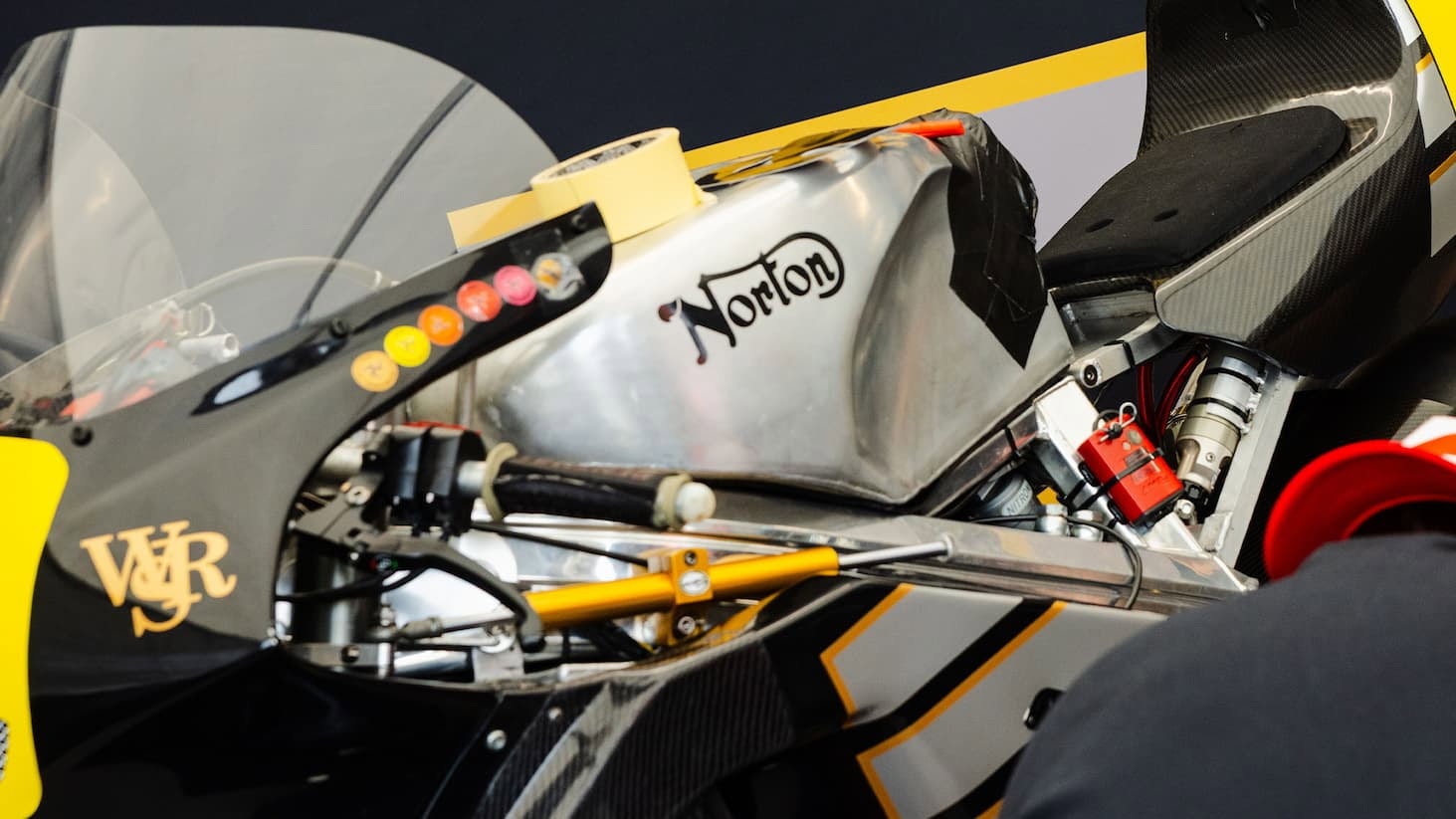 Norton WRS 588cc Rotary. Credit: Isle of Man TT.