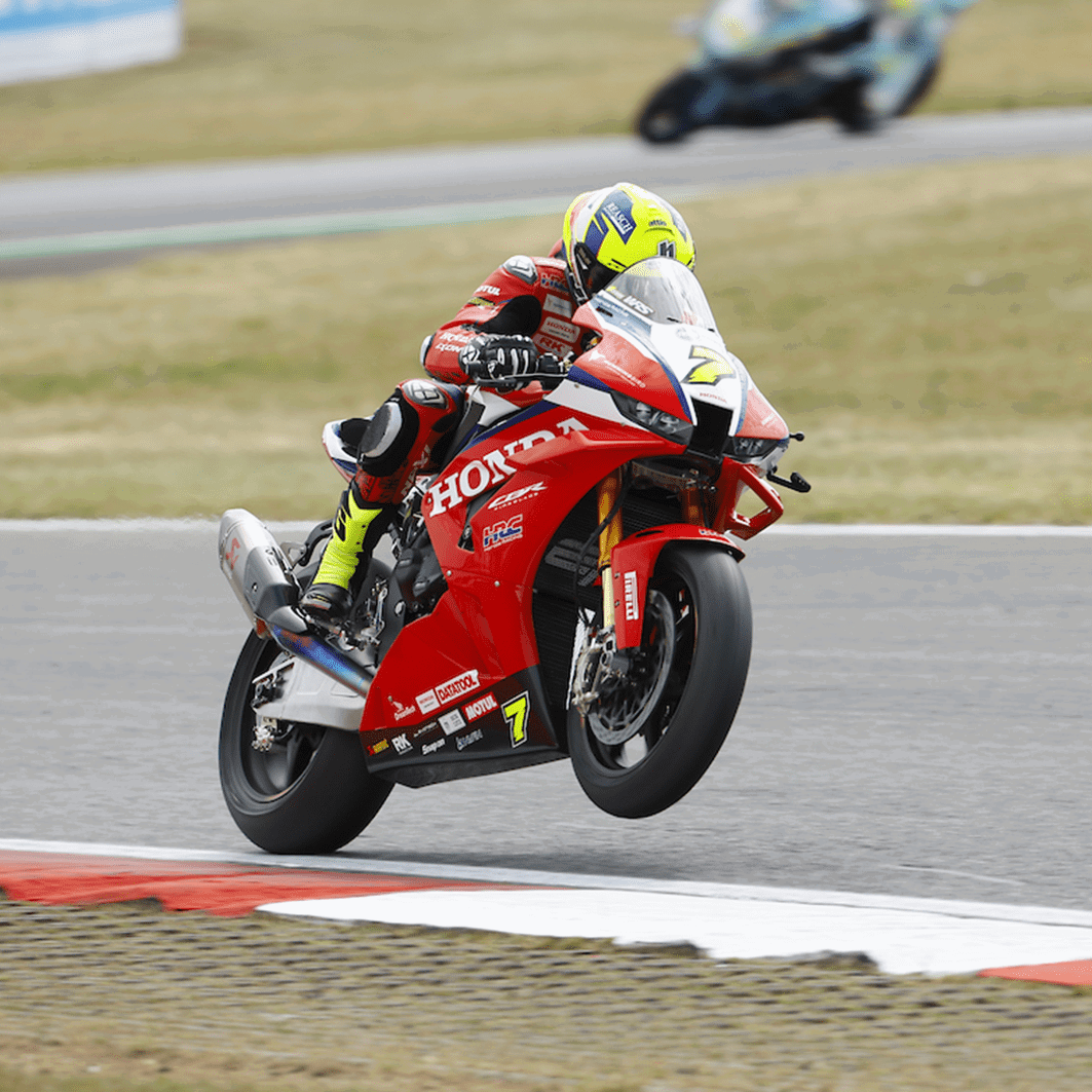 Ryan Vickers, 2026 Snetterton BSB. Credit: Honda Racing UK.