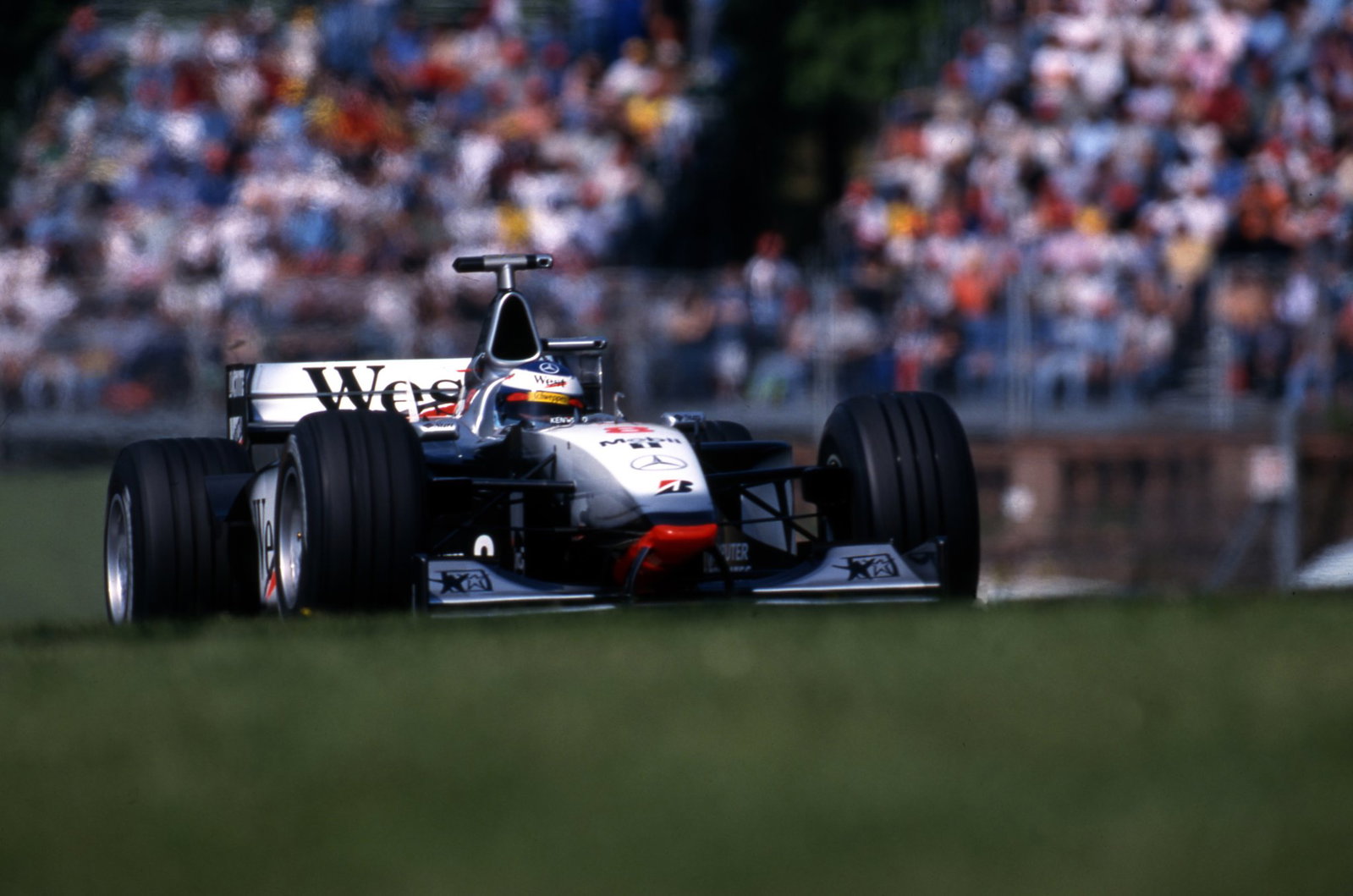 Mika Hakkinen won the 1998 Luxembourg GP