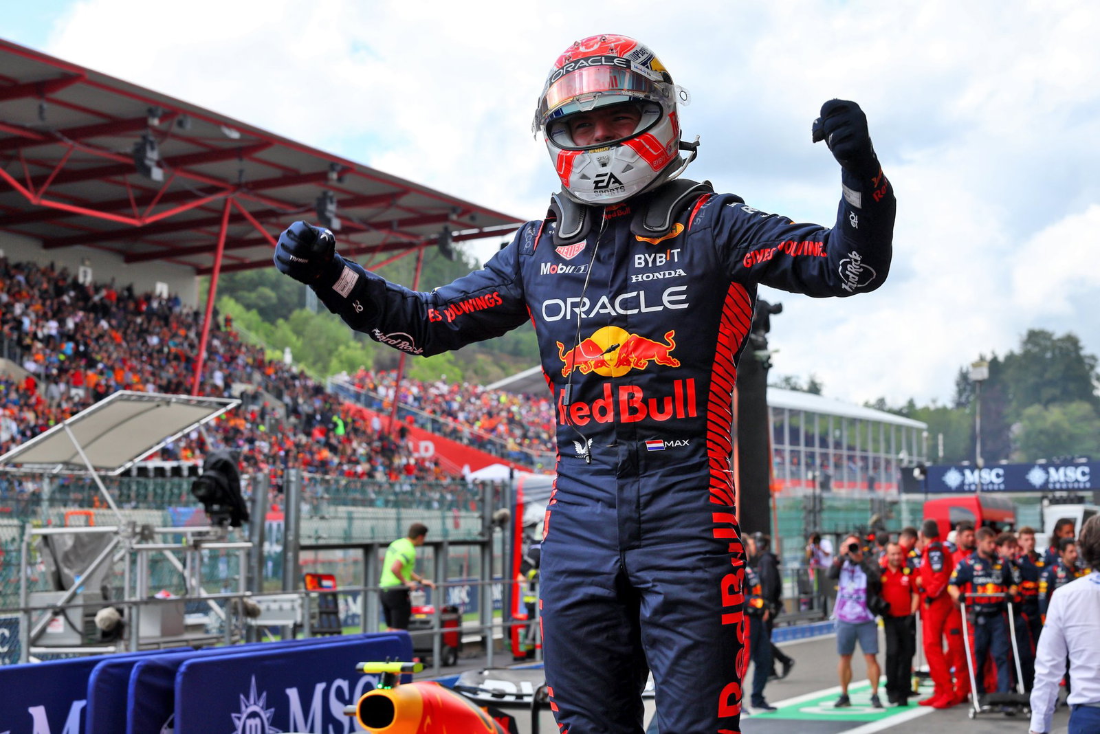 Verstappen has won three of the past five races in Belgium