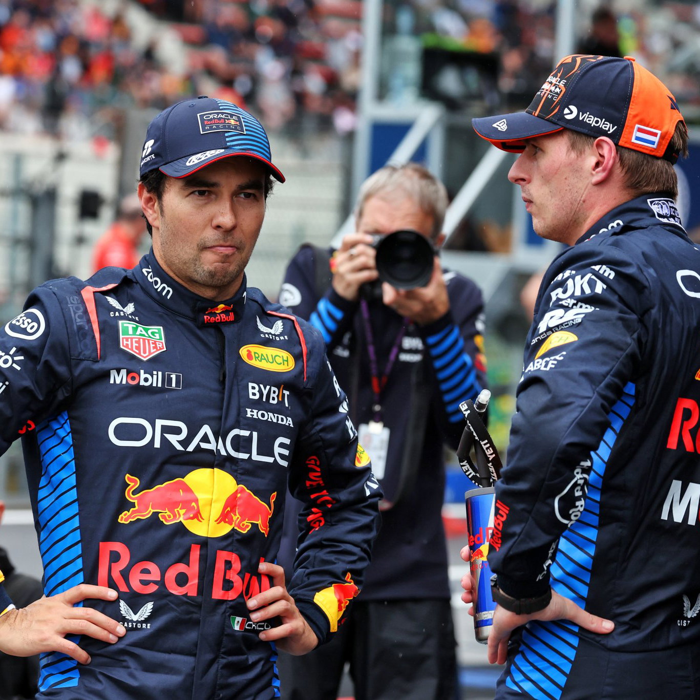 Perez spent four seasons as Verstappen's team-mate 