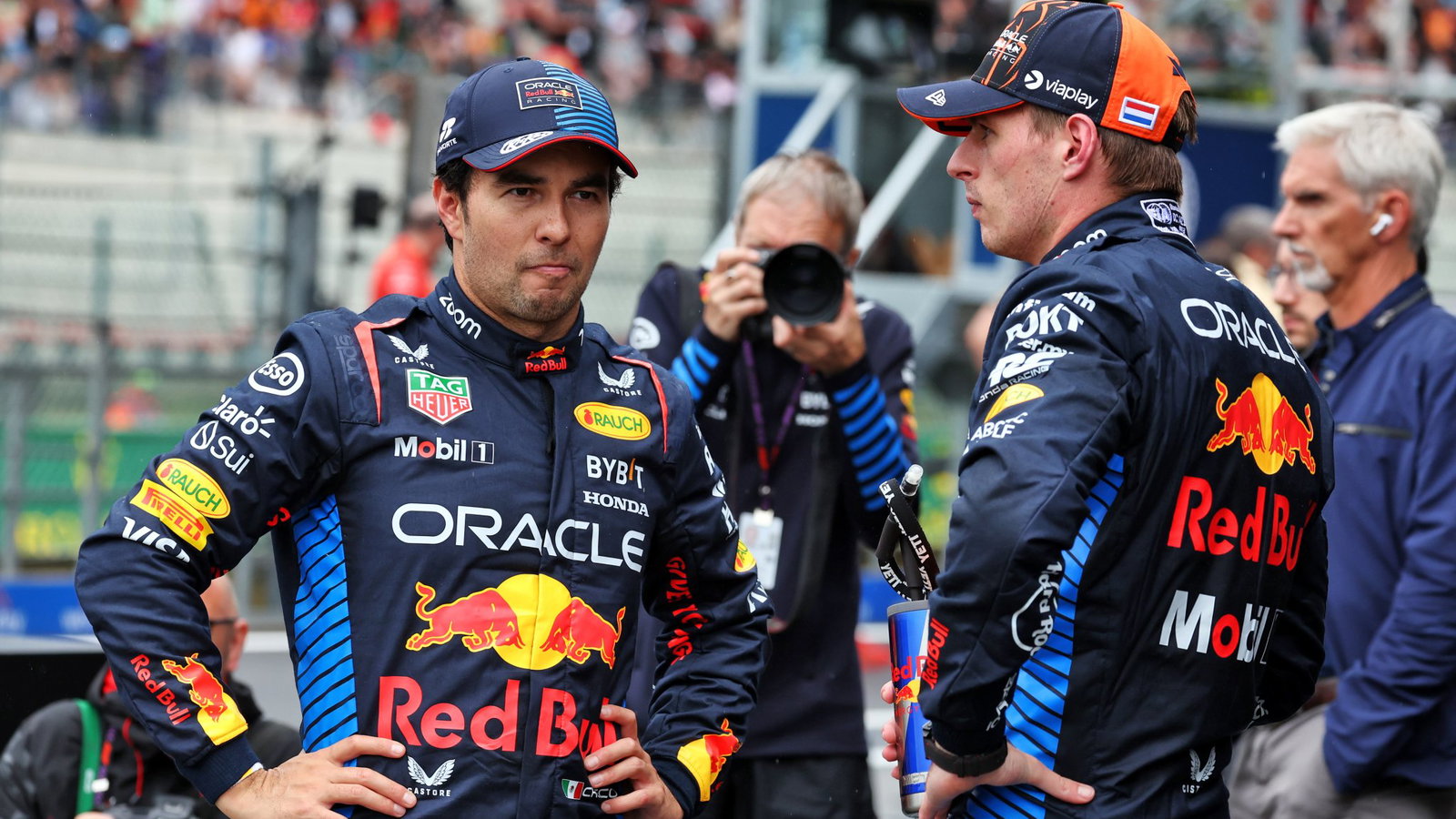 Perez spent four seasons as Verstappen's team-mate