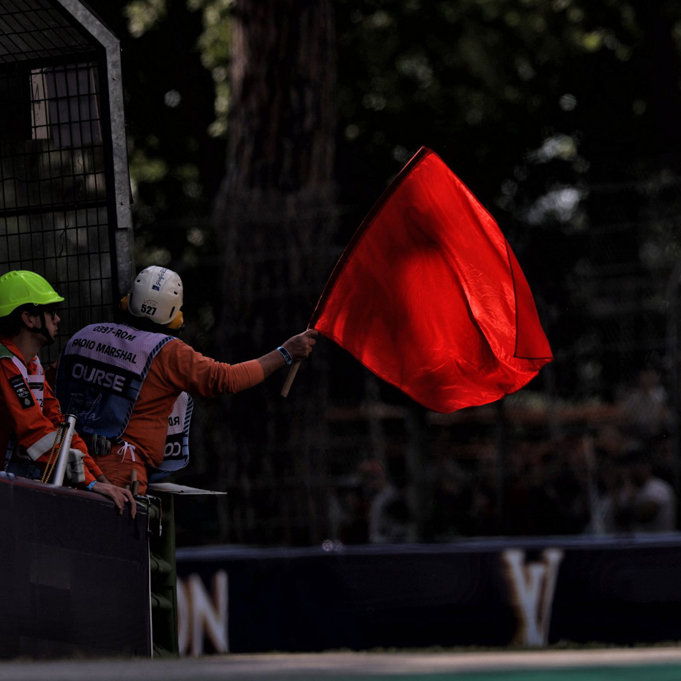 Should red flags have been shown at Silverstone?