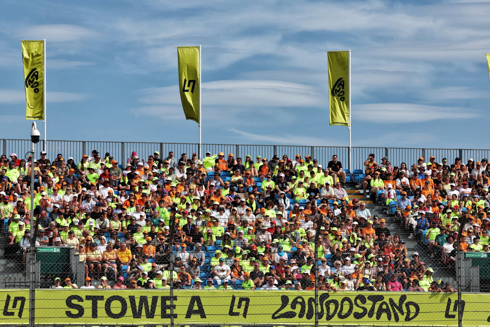 The 'Landostand' at last year's British Grand Prix