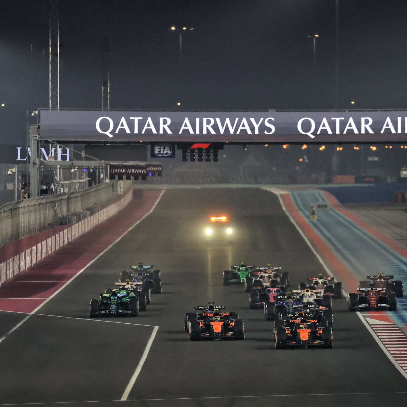 F1 start at Qatar