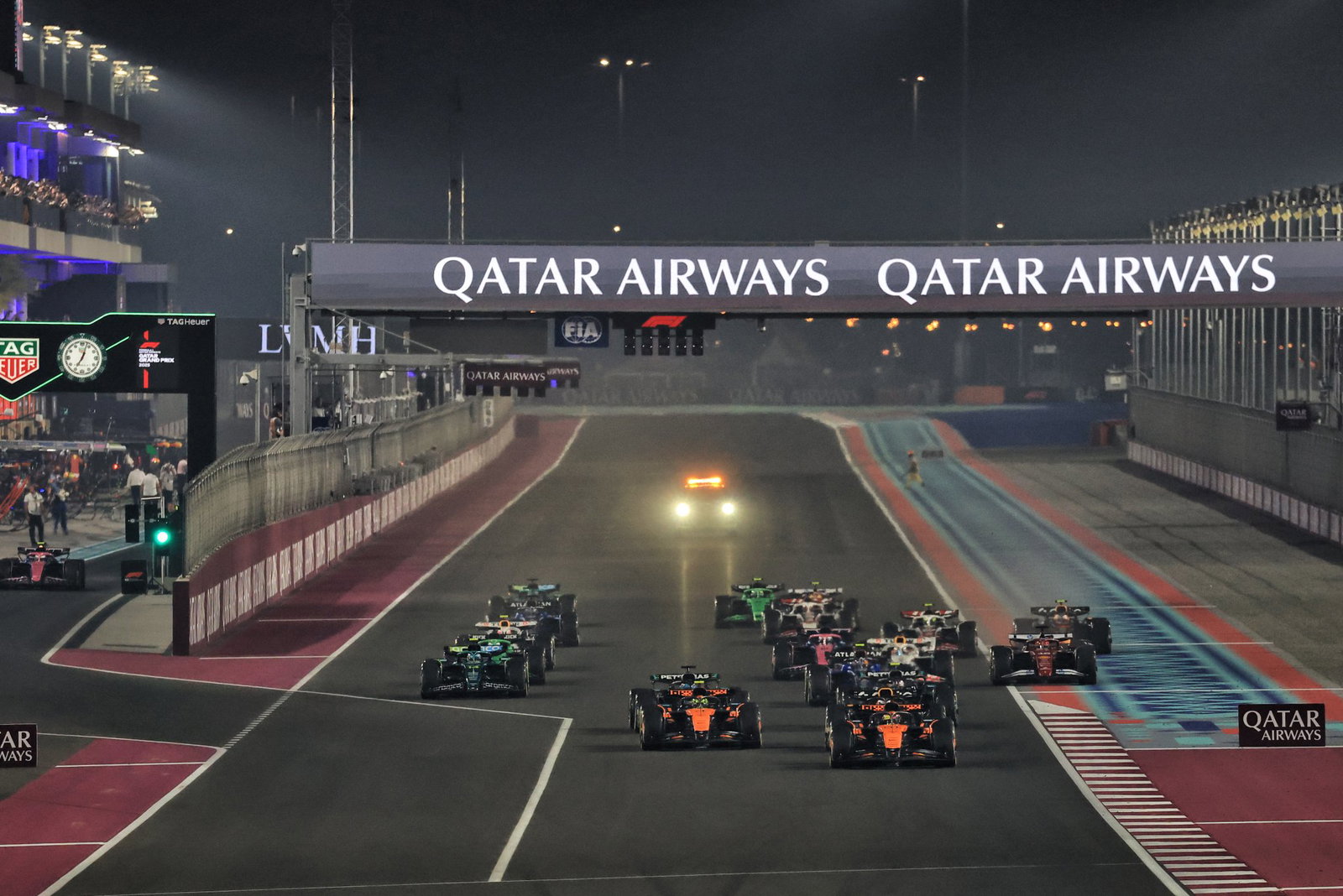 F1 start at Qatar